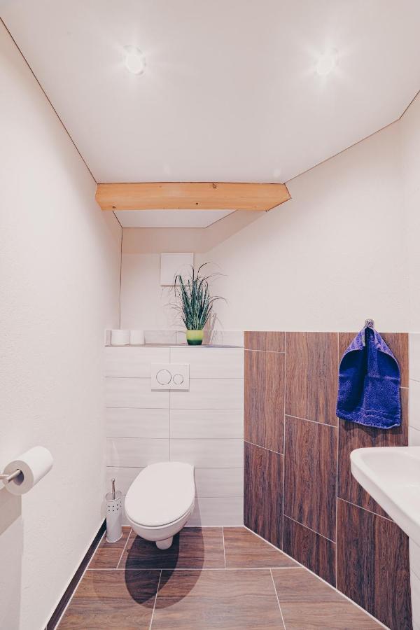Grosse Ferienwohnung Mit Balkon Und Perfekter Lage Eggenthal Exteriör bild